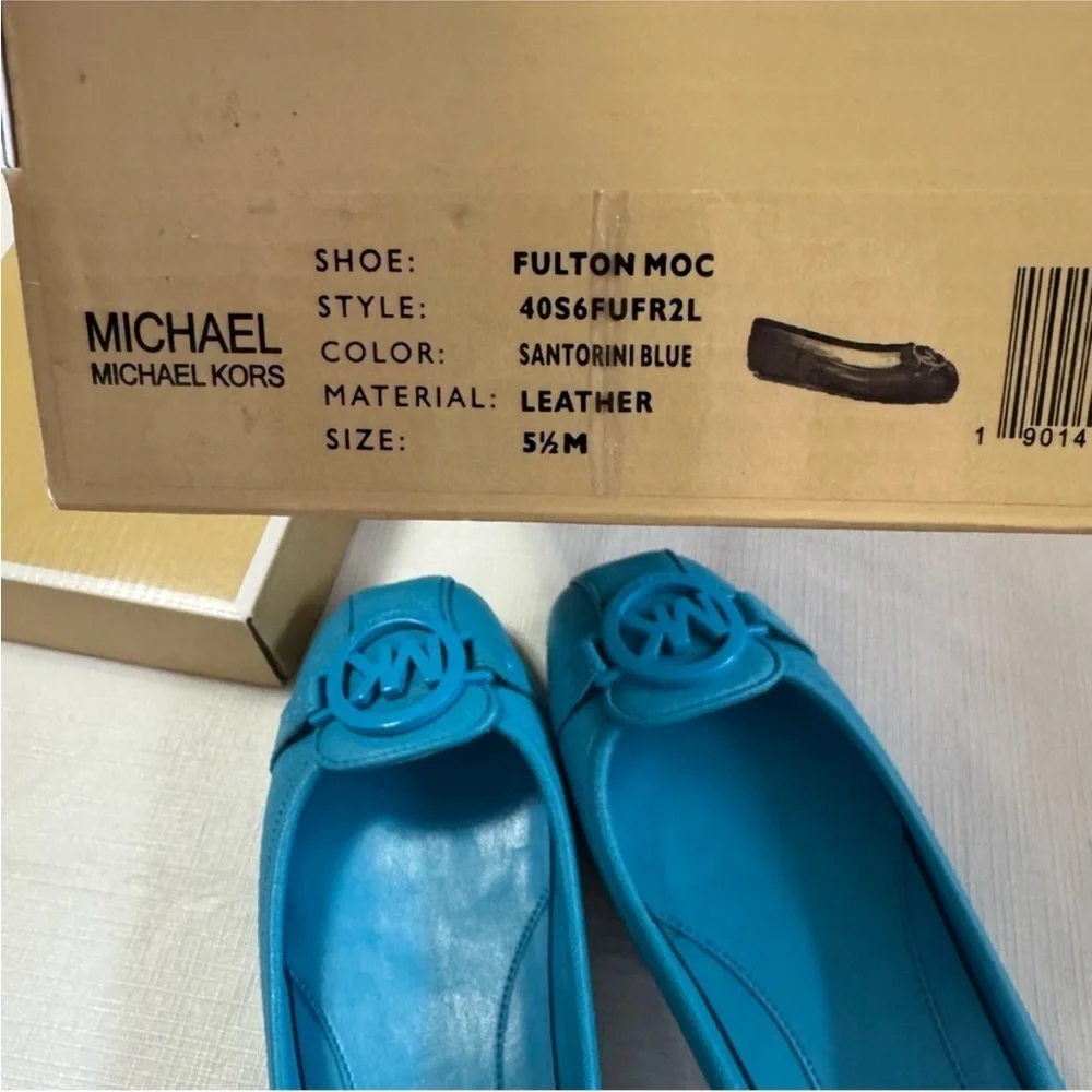 Michael Kors Blue Women's Flats - Picture 8 of 9